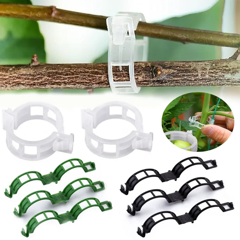 Gardening Tools For Vines - 100PCS โรงงานคลิปยึด Reusable พืชผัก VINE เชื่อมต่อ
