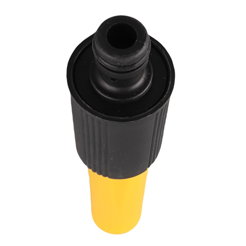 Gardening Tools Yellow - หัวฉีดสายยางแรงดันสูงพลาสติก 5 ชิ้น สีเหลืองดำ ดีไซน์เชื่อมต่อรวดเร็ว อุปกรณ์รดน้ำสวน