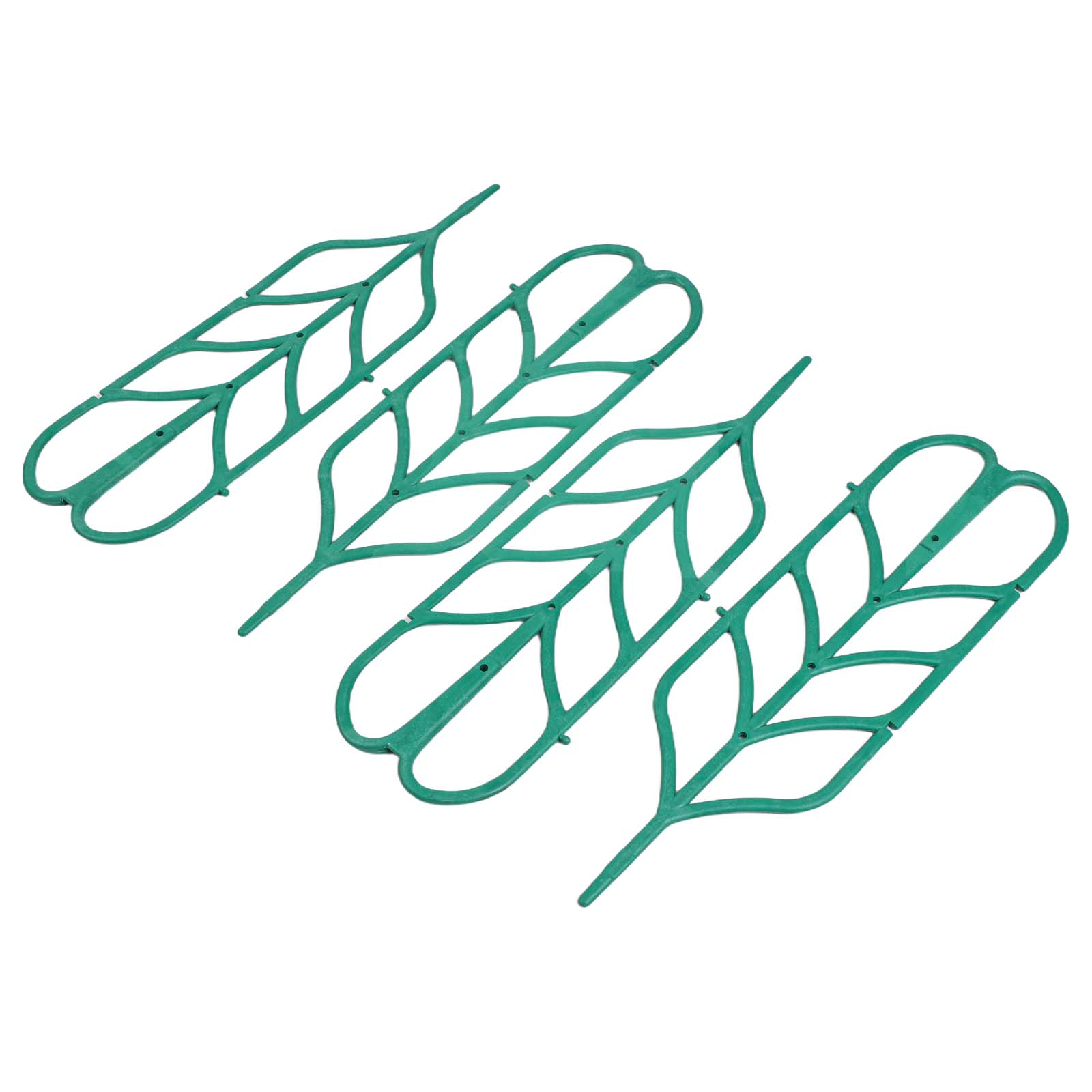Gardening Tools Green - ขาตั้งพลาสติกสีเขียวสำหรับพยุงต้นไม้ 8 ชิ้น โครงสำหรับปีนป่าย ใช้ได้ทั้งในสวน ลานบ้าน