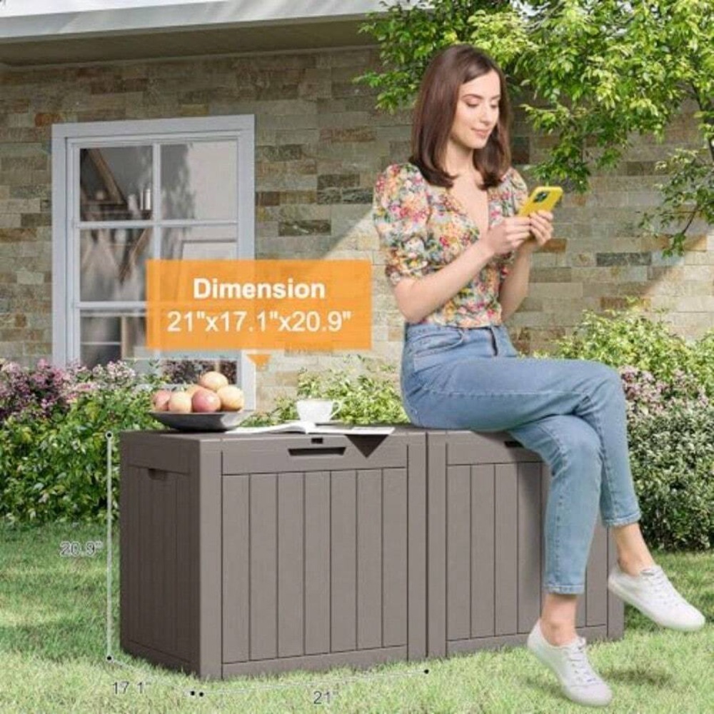 กล่องเก็บของกลางแจ้งขนาด 35 แก - Gardening Tools And Uses บทวิจารณ์และราคา