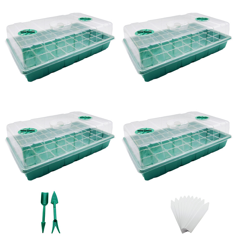 4แพ็ค40ช่องชุดเพาะเมล็ดพืชถาดเ - Seed Starter Trays บทวิจารณ์และราคา