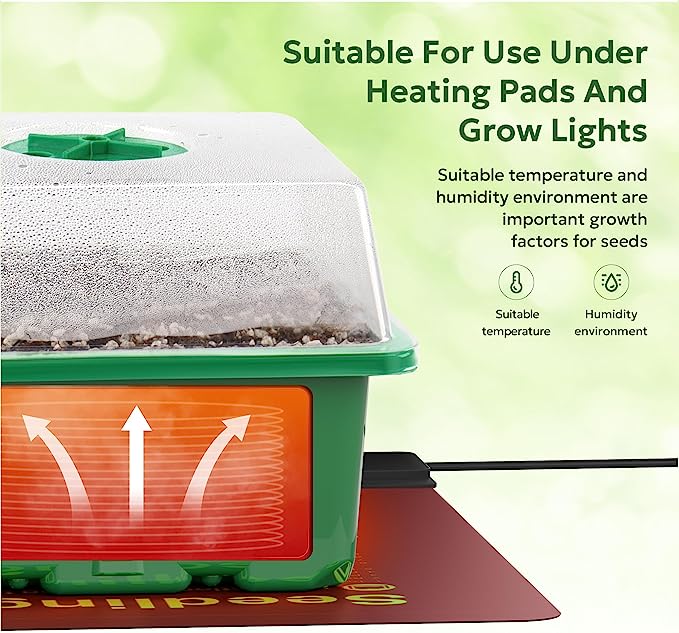 4แพ็ค40ช่องชุดเพาะเมล็ดพืชถาดเ - Seed Starter Trays บทวิจารณ์และราคา