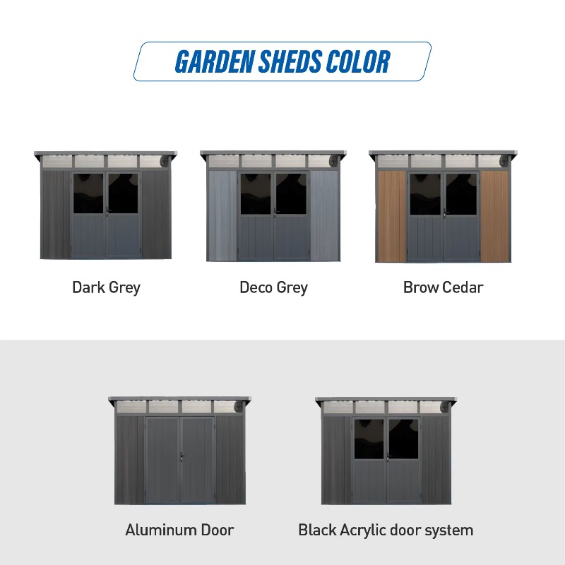 โรงเก็บเครื่องมือโลหะประสิทธิภ - Gardening Tools Storage บทวิจารณ์และราคา