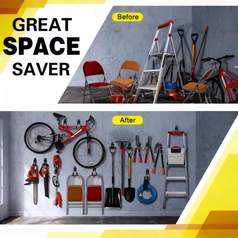 ตะขอแขวนติดผนังแบบหนาพิเศษ สำห - Gardening Tools Holder บทวิจารณ์และราคา