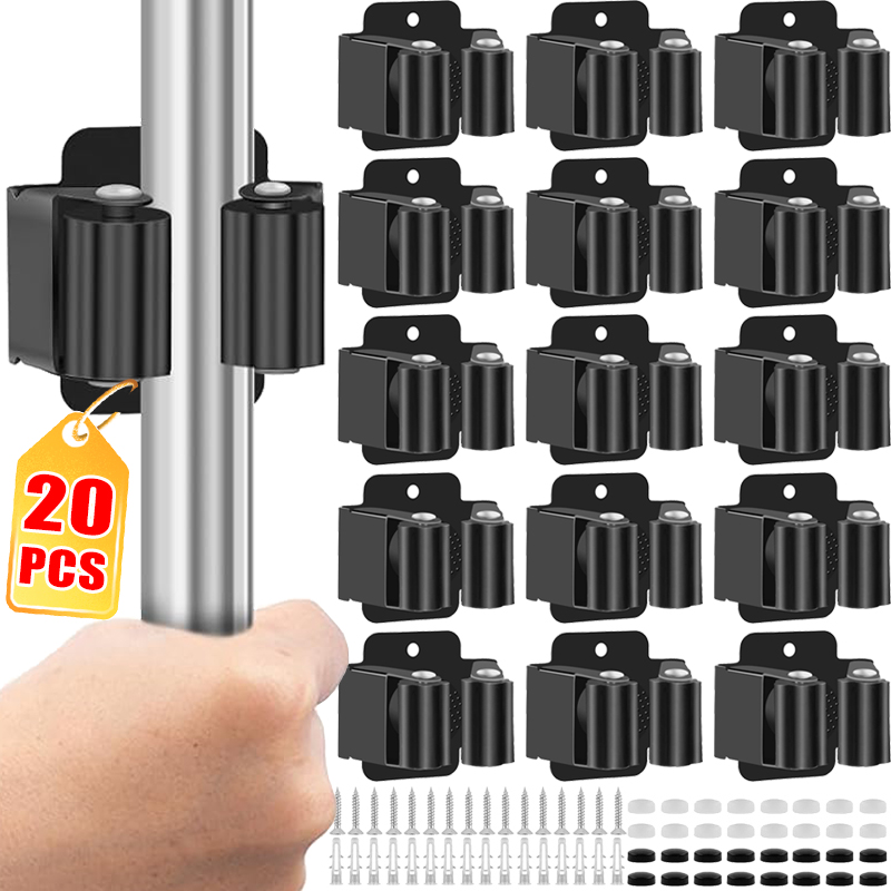 ที่แขวนไม้ถูพื้นสแตนเลสแบบติดผ - Gardening Tools Holder บทวิจารณ์และราคา