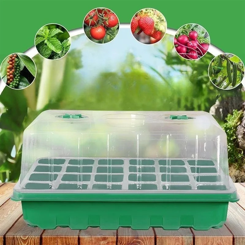 ชุดถาดเพาะกล้า 1/5 ชิ้น - ถาดเ - Seed Starter Trays บทวิจารณ์และราคา