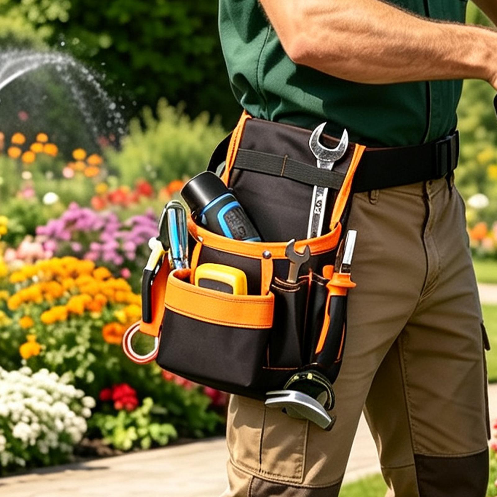 กระเป๋าคาดเอวสำหรับเครื่องมือท - Gardening Tools Repair Shop บทวิจารณ์และราคา