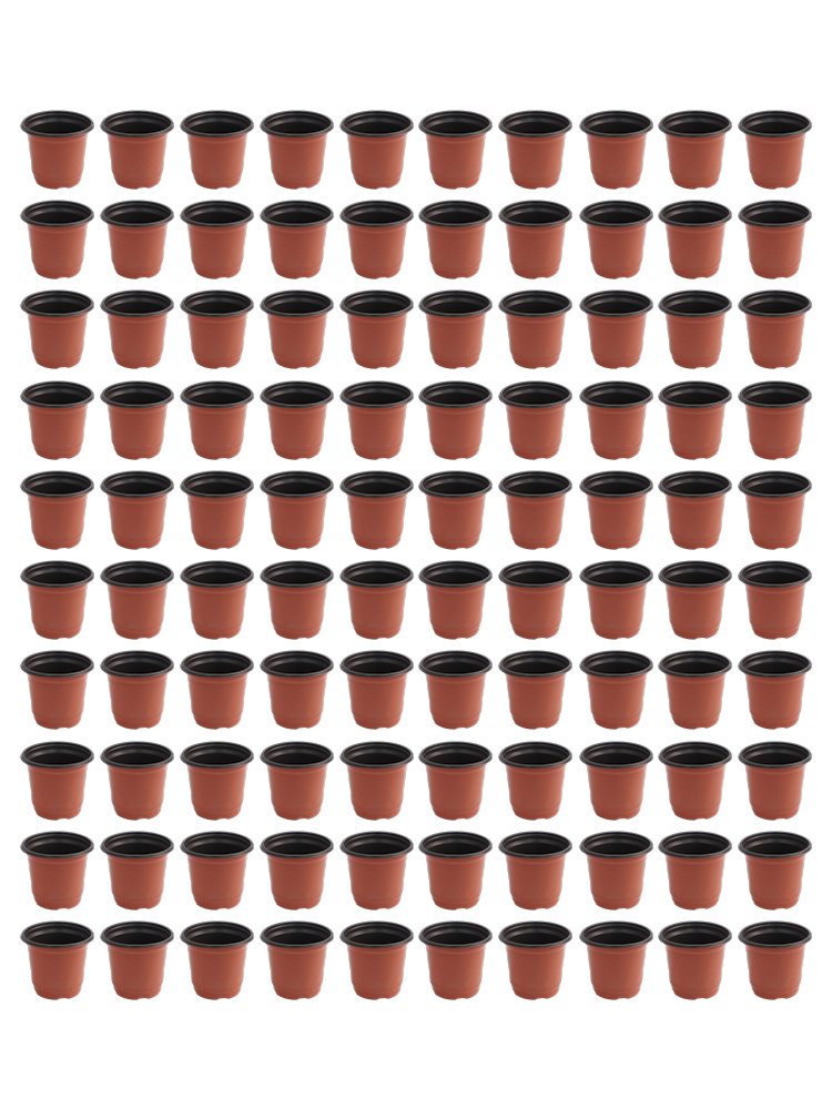 กระถางดอกไม้พลาสติกสองสี 100 ช - Seed Starter Trays บทวิจารณ์และราคา