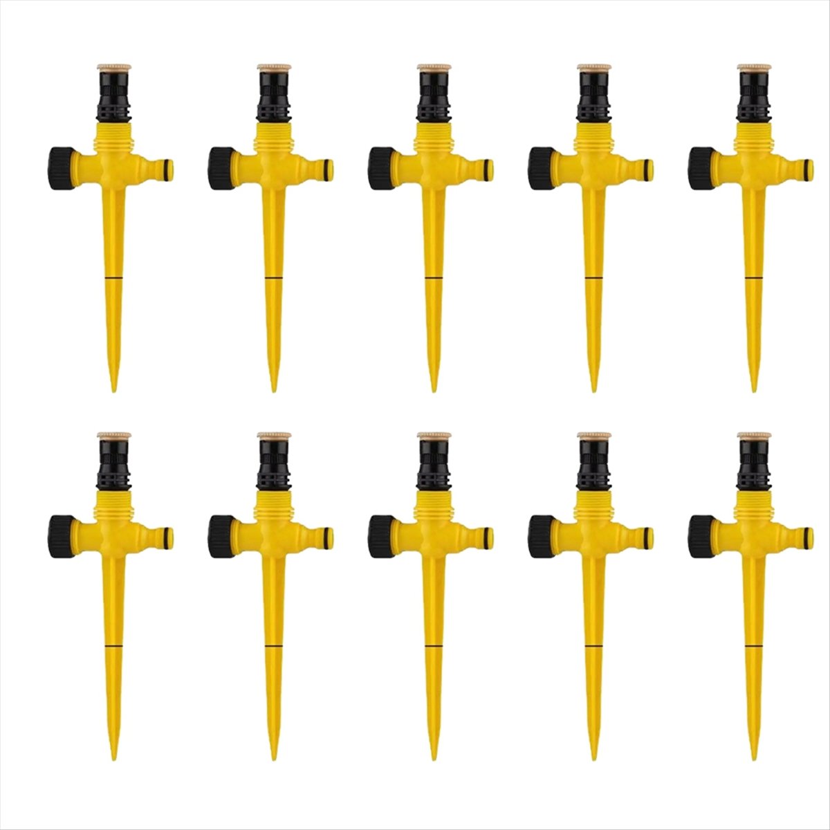 สปริงเกอร์รดน้ำต้นไม้ AT16 360 - Gardening Tools Yellow บทวิจารณ์และราคา