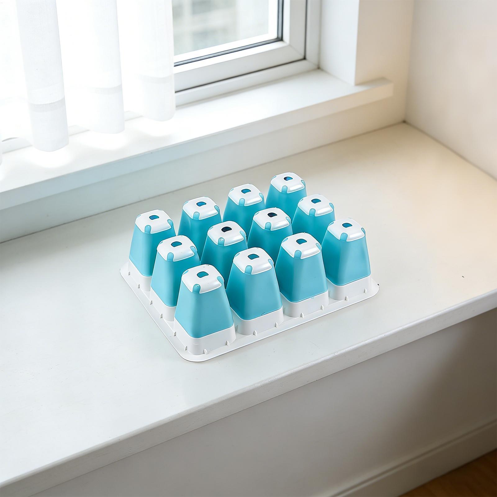 ถาดเพาะเมล็ดซิลิโคน 5 ชิ้น 60  - Seed Starter Trays บทวิจารณ์และราคา