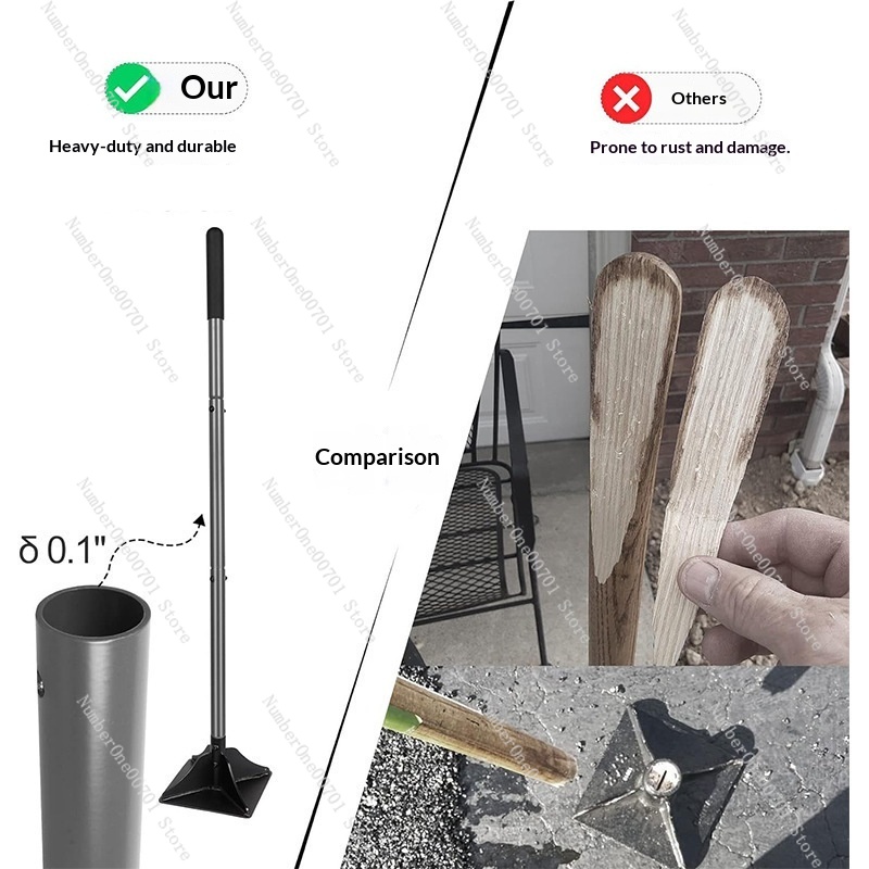เครื่องบดอัดดินแบบถอดประกอบได้ - Gardening Tools And Uses บทวิจารณ์และราคา