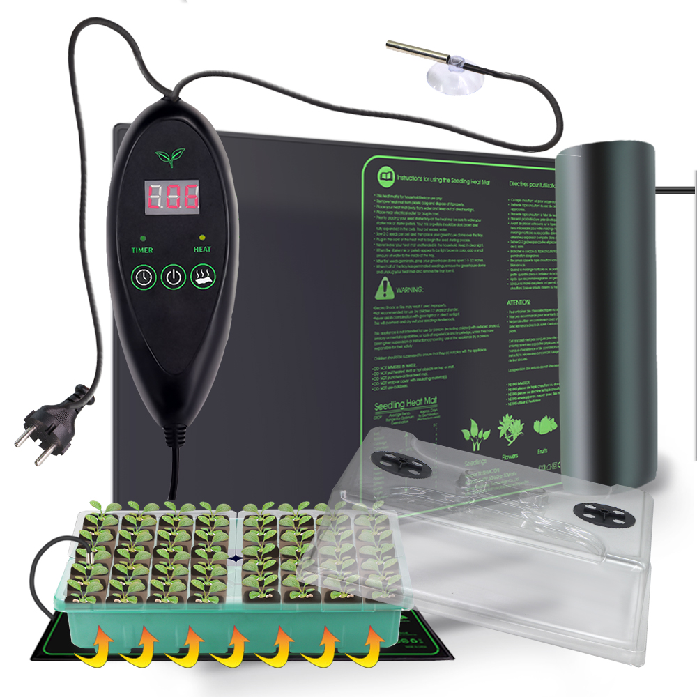 แผ่นทำความร้อนสำหรับกล่องเพาะก - Seed Starter Trays บทวิจารณ์และราคา