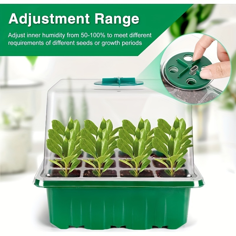 LED Grow Light สวนดอกไม้ Succu - Seed Starter Trays บทวิจารณ์และราคา