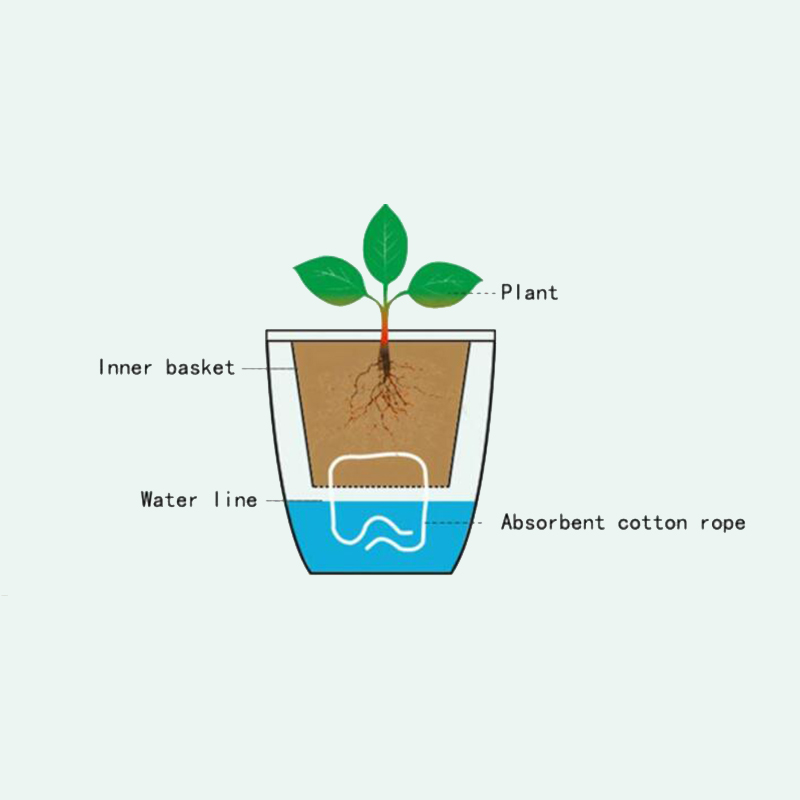 กระถางดอกไม้แบบอัตโนมัติ Lazy  - Gardening Tools Green บทวิจารณ์และราคา