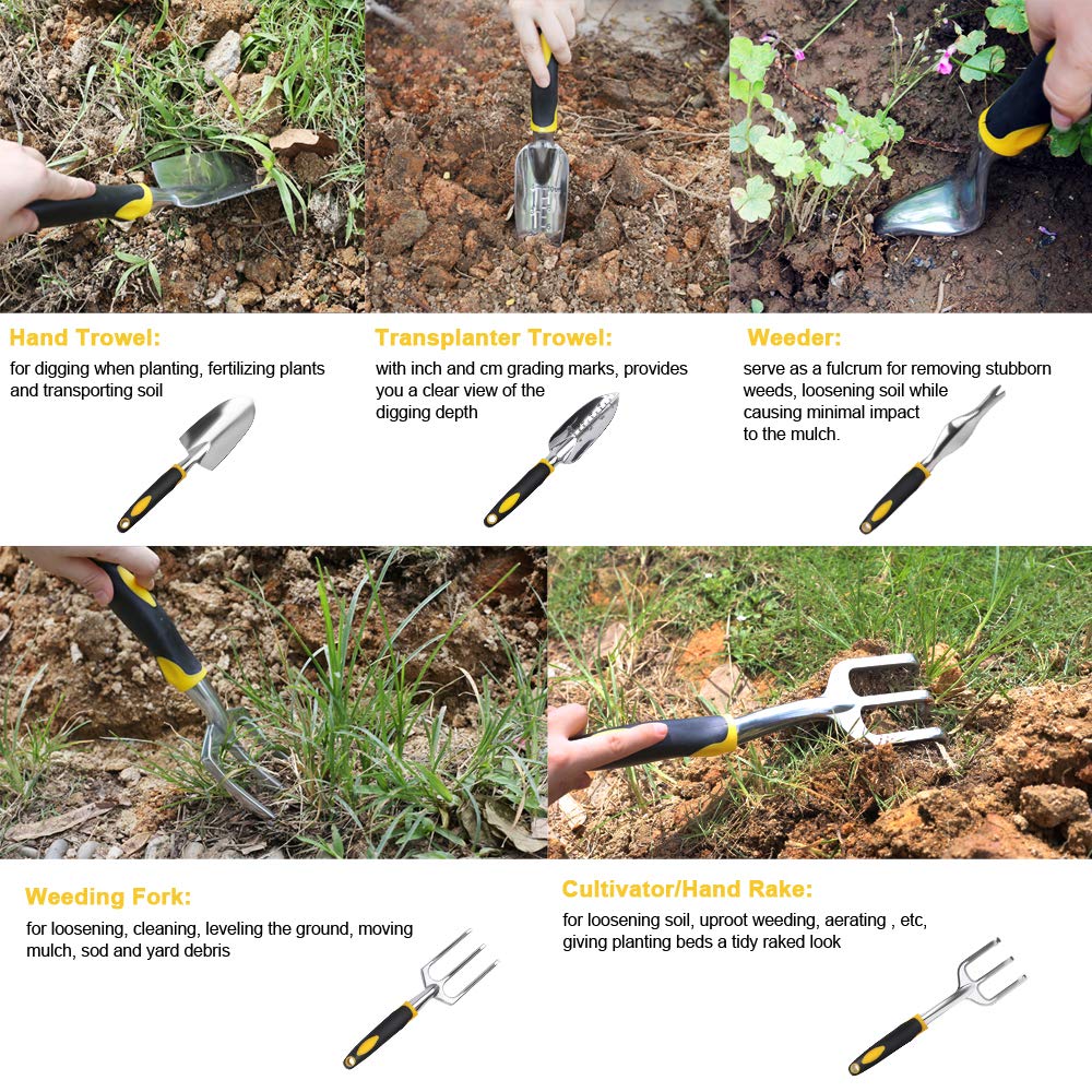 สวนเครื่องมือเกรียงมือ,คราด,Cu - Gardening Tools Trowel บทวิจารณ์และราคา