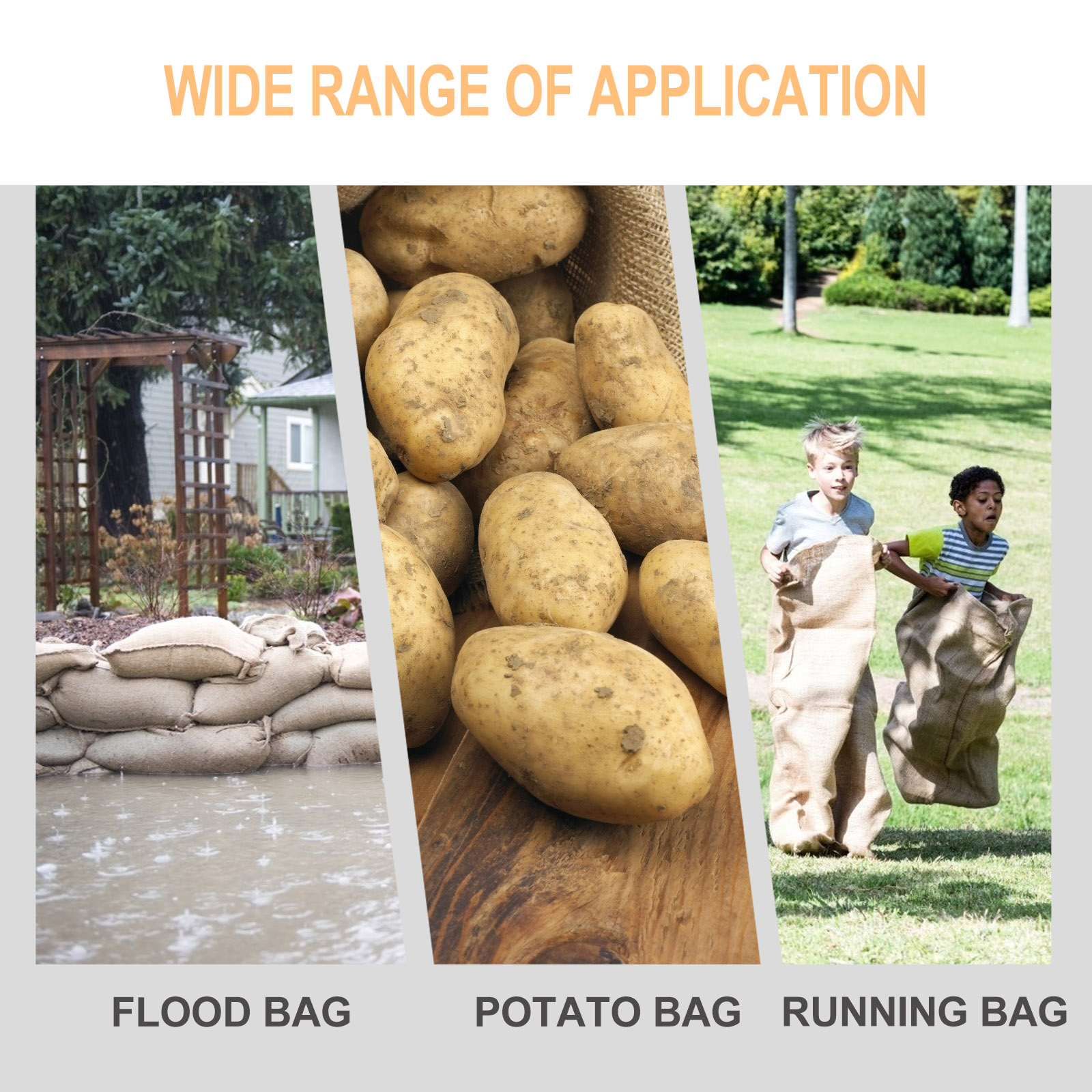 ถุงกระสอบป่านขนาดใหญ่ 1 ใบ อเน - Grow Bags บทวิจารณ์และราคา