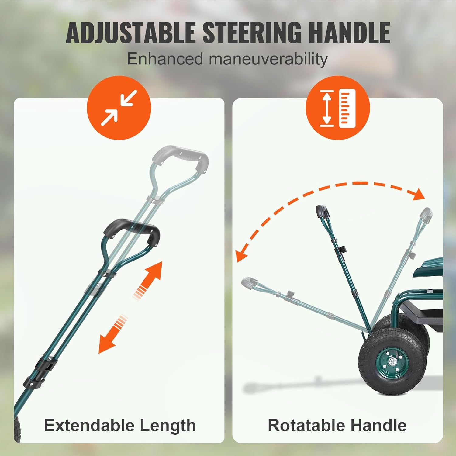 รถเข็นทำสวนพร้อมที่นั่งทำงานแบ - Gardening Tools And Uses บทวิจารณ์และราคา