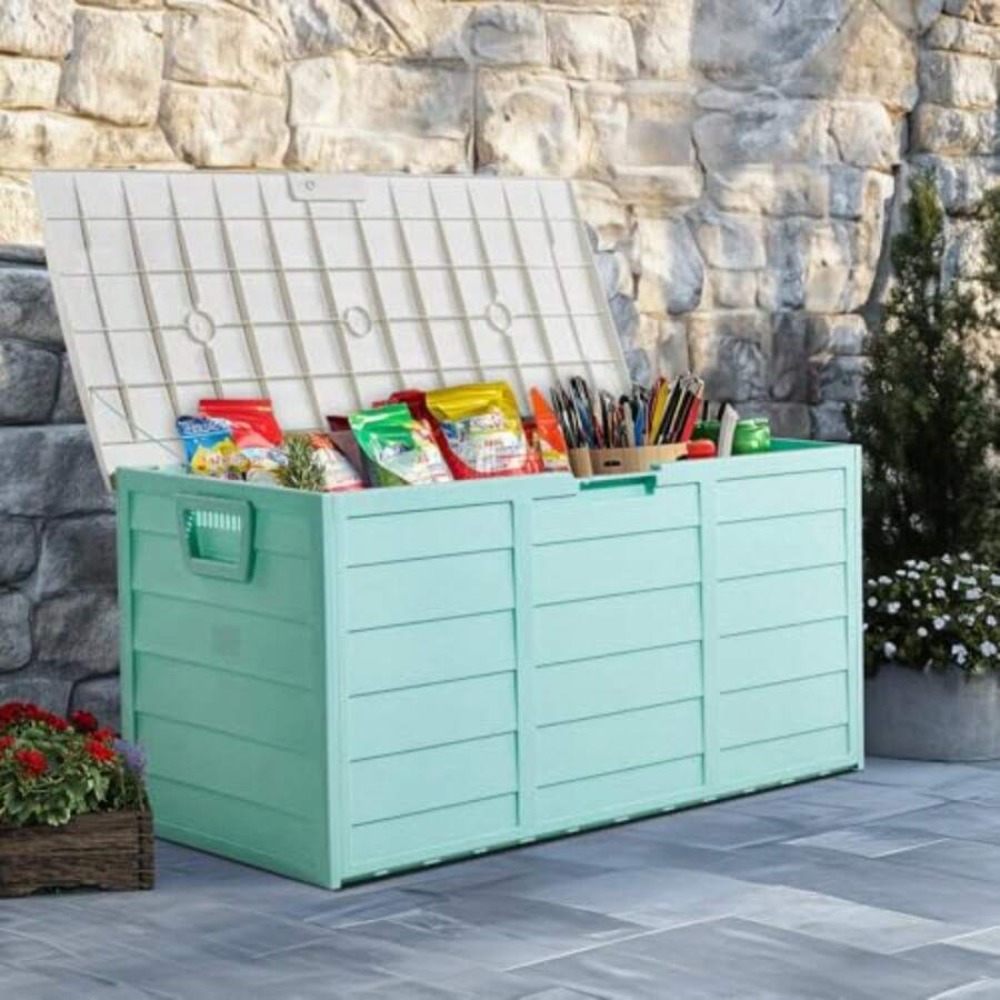 กล่องเก็บของขนาดใหญ่ 75 แกลลอน - Gardening Tools And Uses บทวิจารณ์และราคา
