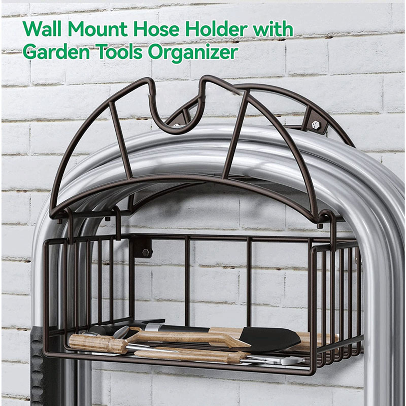 Wall Mount Garden ผู้ถือท่อเคร - Gardening Tools Holder บทวิจารณ์และราคา