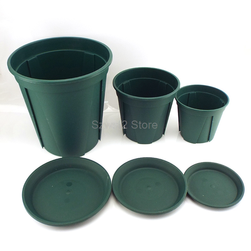 ถาดรองกระถางต้นไม้พลาสติกสีเขี - Gardening Tools Green บทวิจารณ์และราคา